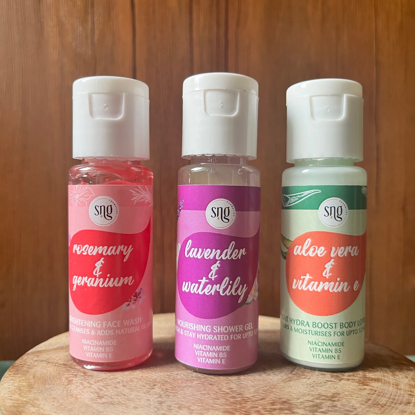 Unwind Shower Routine Minis (30ml + 30ml + 30ml)