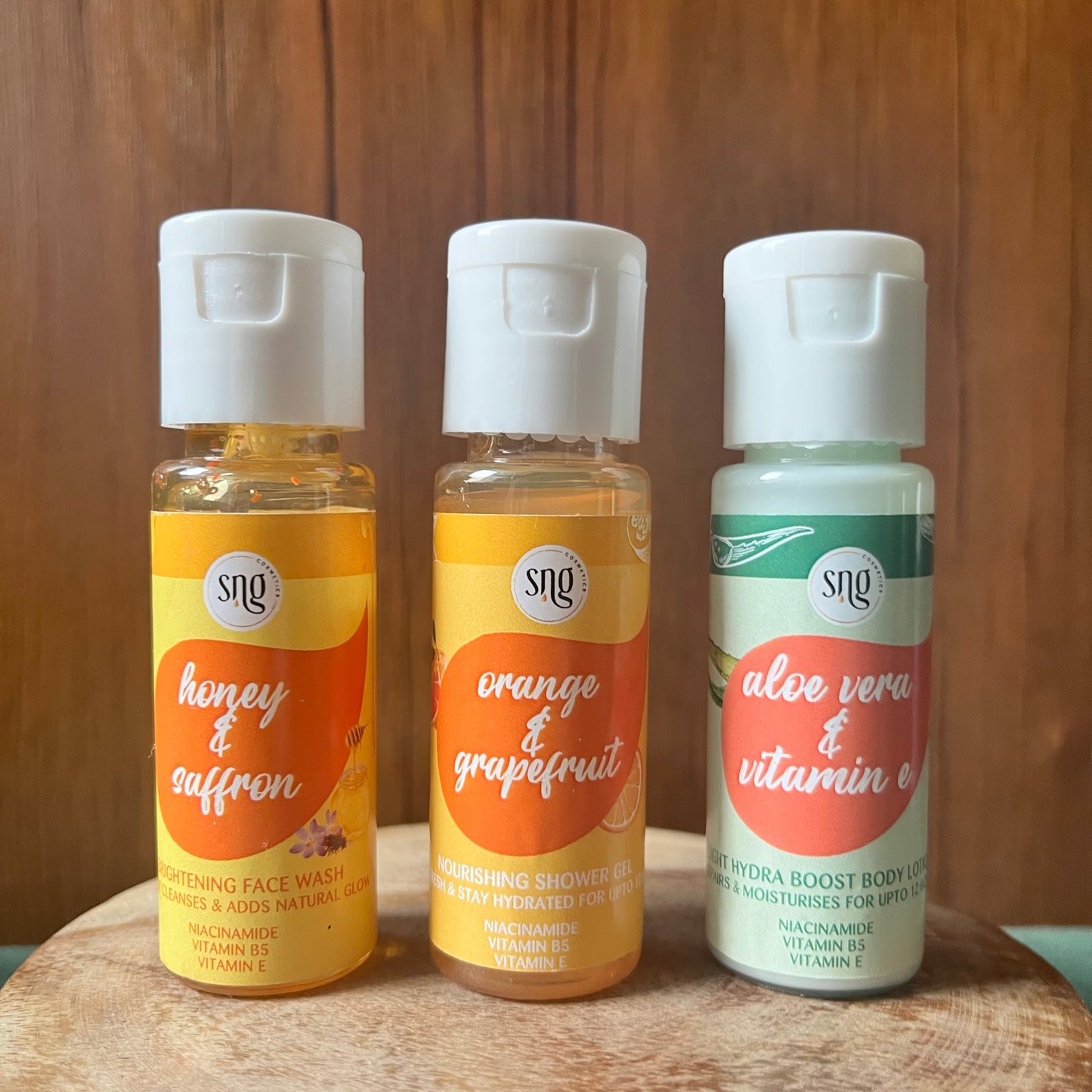 Glow Shower Routine Minis (30ml + 30ml + 30ml)