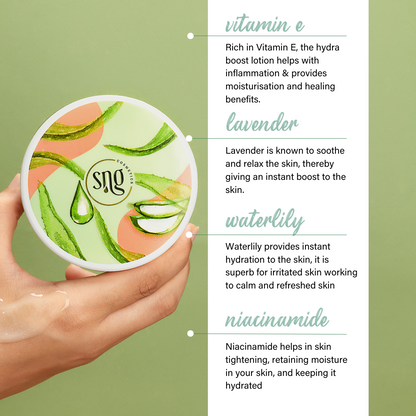 Oil Free Face Moisturiser with Aloevera and Niacinamide - 150 ml