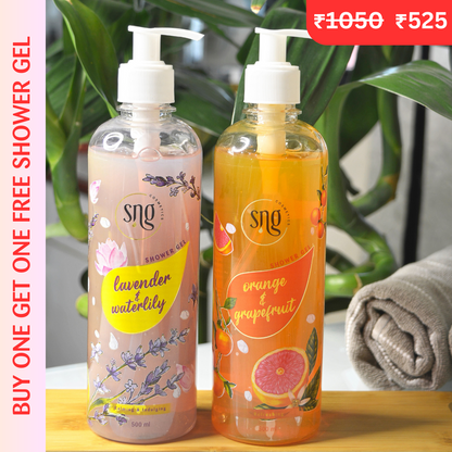 Shower Gel Combo: Fresh Morning! (500ml + 500ml)