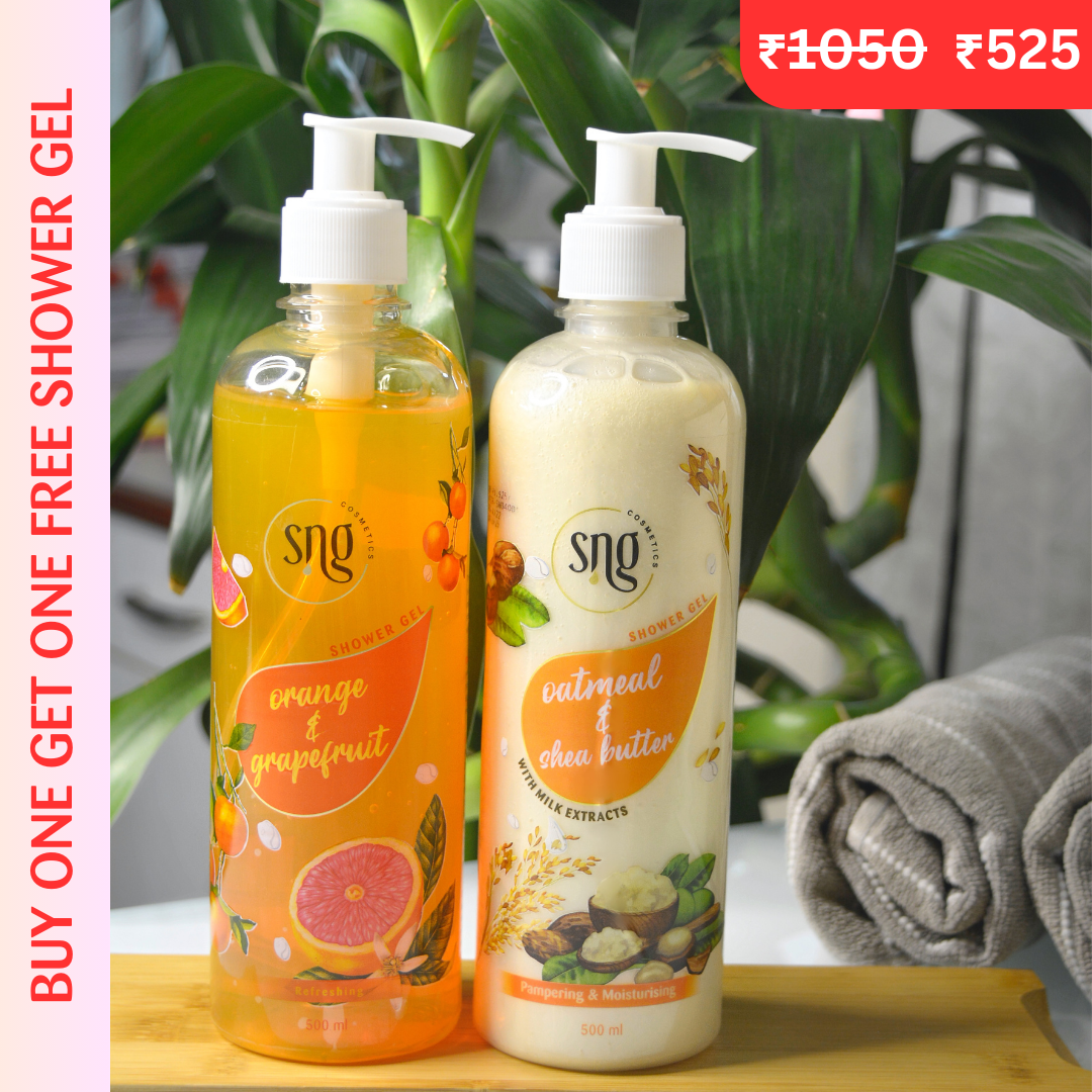 B1G1 Shower Gel Combo: Summer Essentials! (500ml + 500ml)