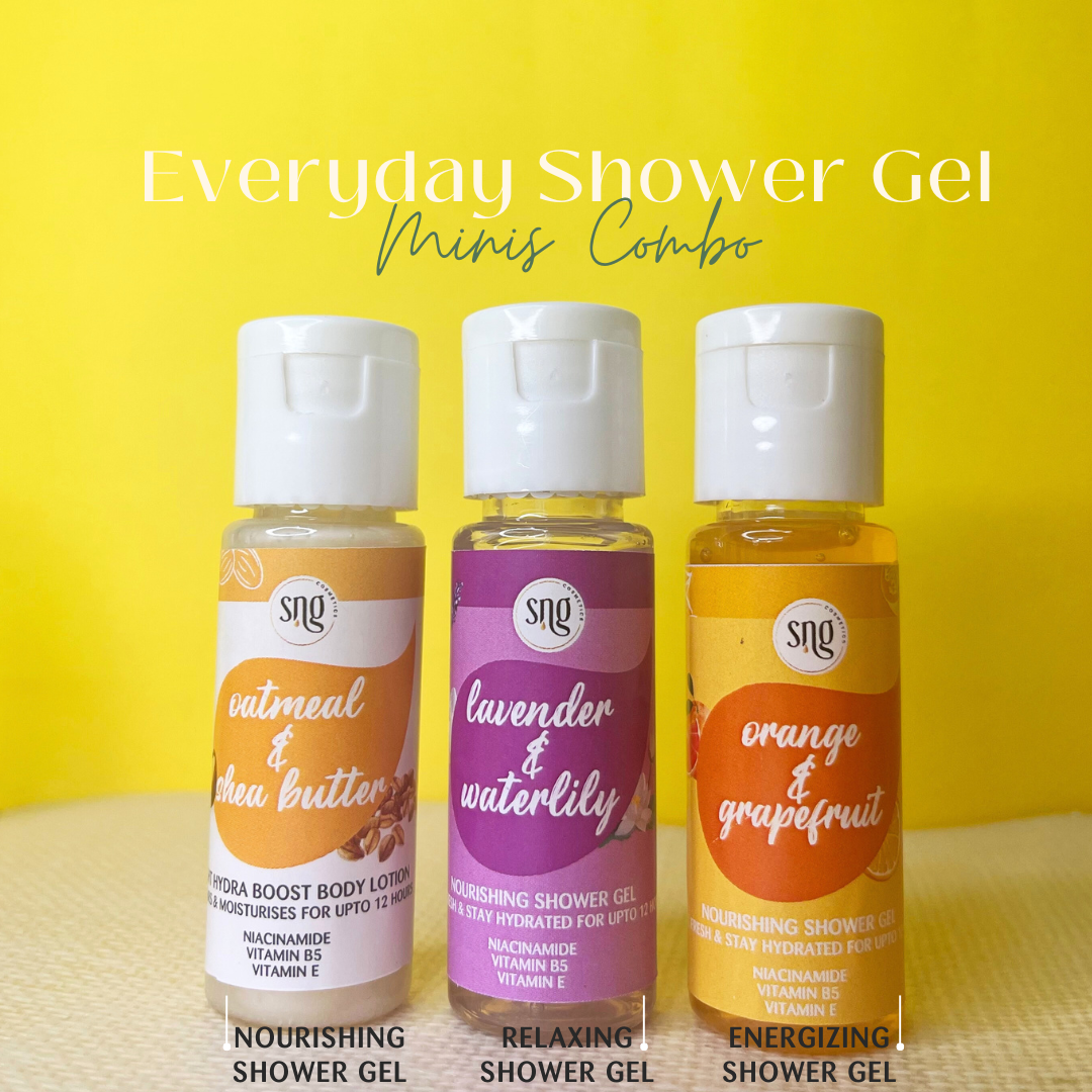 Everyday Shower Gel Minis (30ml + 30ml + 30ml)