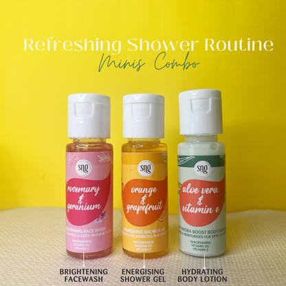 Refreshing Shower Routine Minis (30ml + 30ml + 30ml)